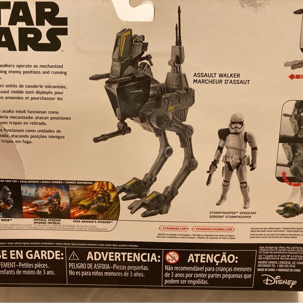 Star Wars Assault Walker with Stormtrooper Sergeant from Star Wars - Picture 9 of 9